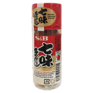 S&B Nanami Togarashi  Assorted Chilli Powder 28g ~ S&B七味红辣椒粉 28g