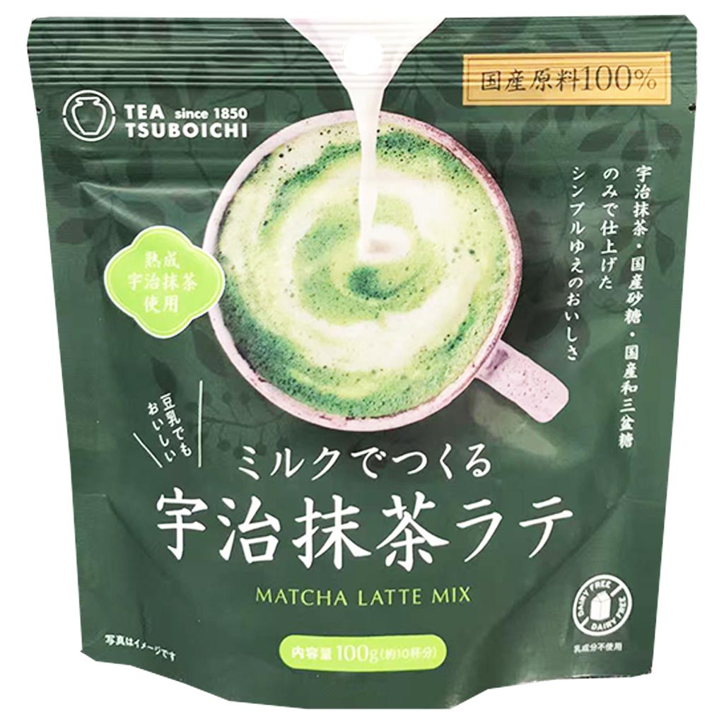 Tsuboichi Matcha Latte Mix 100g ~ 宇治抹茶 100g