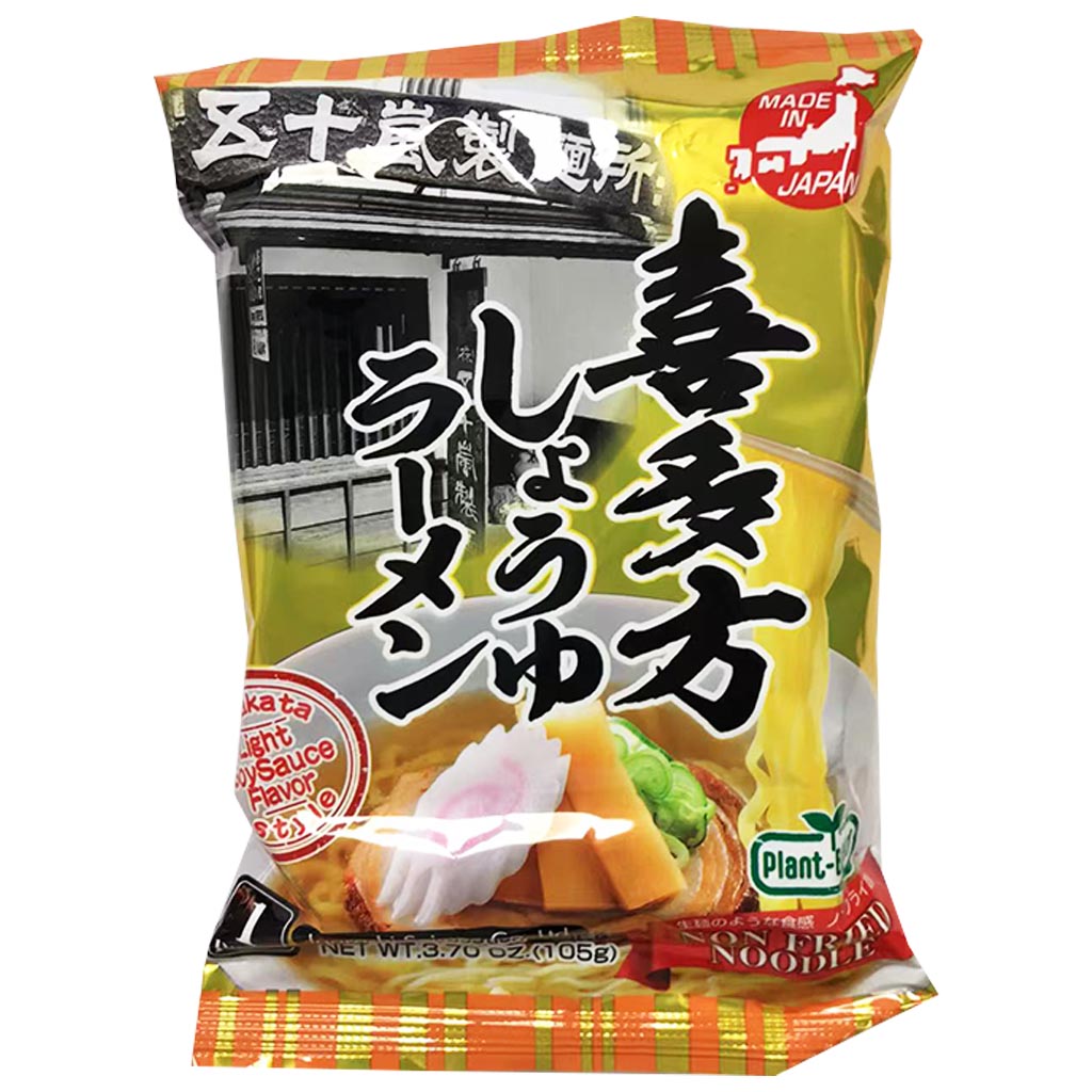 IgarashiSeimen Kitakata Ramen Shoyu 105g ~ 五十嵐拉面喜多方酱油 105g