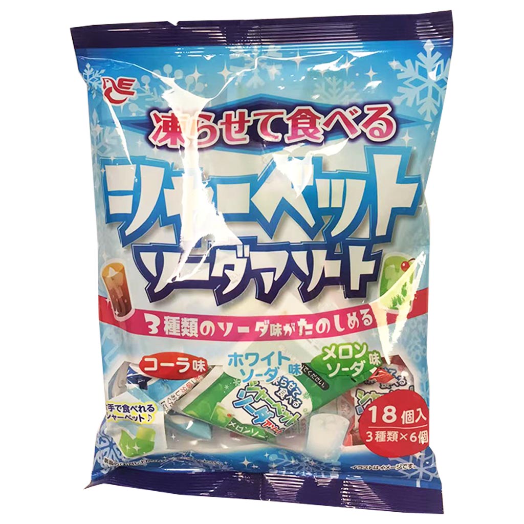 Ace Bakery Ice Lollies 3 Soda 360g ~ 什錦冰沙汽水 360g