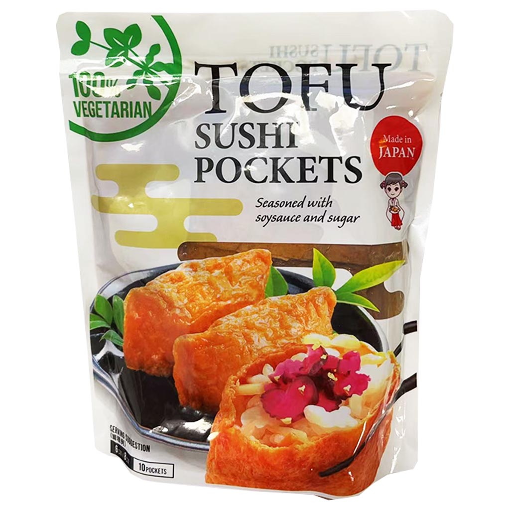 OK Food Tofu Sushi Pockets 400g ~ 常溫壽司豆腐皮 400g