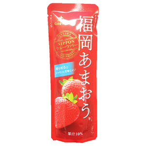 GoldPak Strawberry Ice Fruit Pouch 80g ~ 金包草莓冰果條 80g