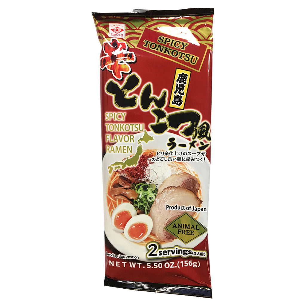 Higashimaru Spicy Tonkotsu Style Ramen 156g ~ 鹿兒島猪骨风味拉麵 156g