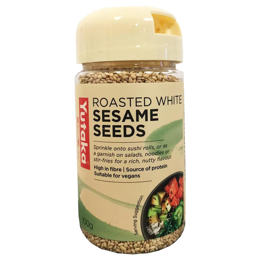 Yutaka White Roasted Sesame Seeds 100g ~ Yutaka 烤白芝麻 100g