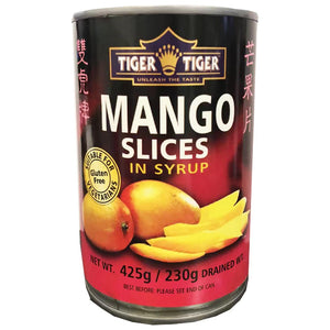 Tiger Tiger Mango Sliced in Light Syrup 425g ~ 雙虎芒果片 425g