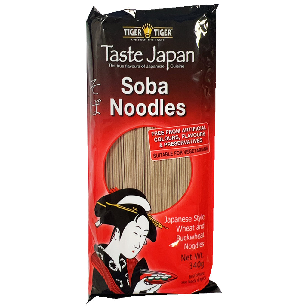 Tiger Tiger Soba Noodle 340g ~ 双虎 荞麦面 340g