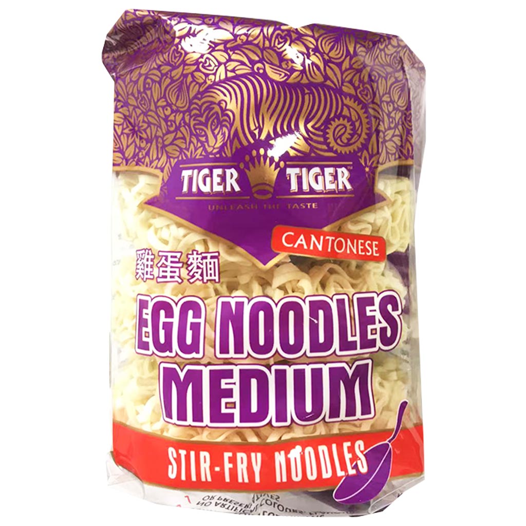 Tiger Tiger Egg Noodle 250g ~  双虎雞蛋面 250g
