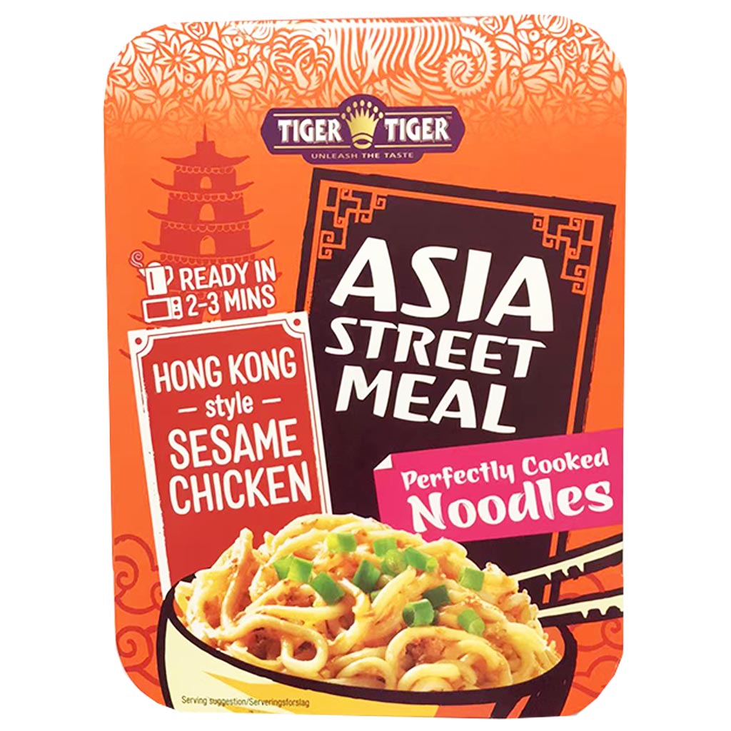 Tiger Tiger Asia Street Sesame Chicken 270g ~ 雙虎亞洲街頭餐點芝麻雞麵 270g