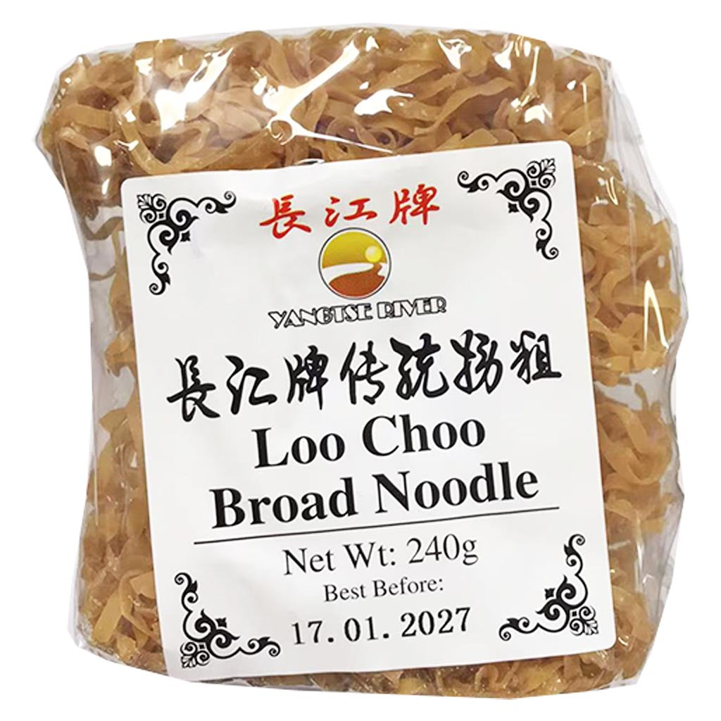 YangTseRiver Loo Choo Noodle 240g ~ 長江牌傳統撈粗 240g