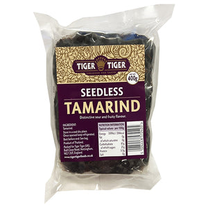 Tiger Tiger Seedless Tamarind 400g ~ 雙虎牌羅望子 400g