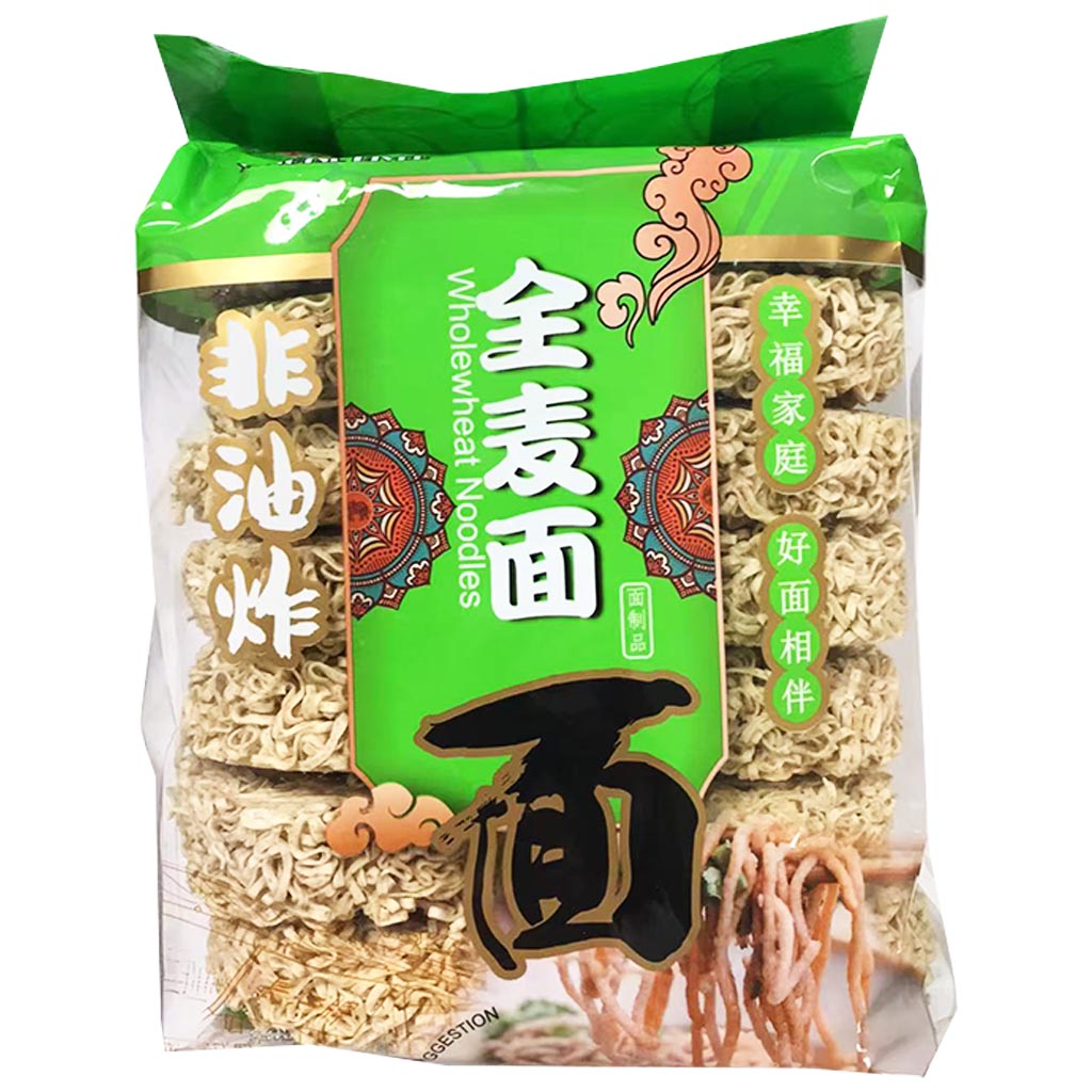 YangTseRiver Whole Wheat Noodle 880g ~ 長江牌全麥麵 880g