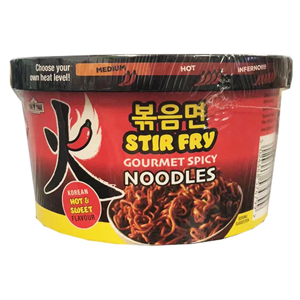 Tiger Tiger Gourmet Spicy Noodle Hot Sweet 162g ~ 雙虎辣麵甜辣 162g