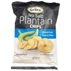 Grace Plantain Chips No Salt 85g ~ Grace無鹽甜香蕉片 85g