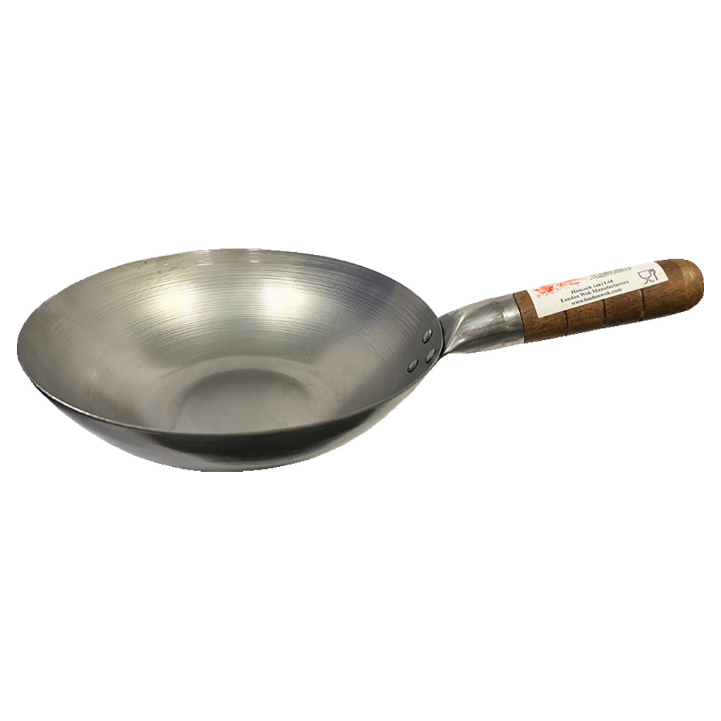 Flat Bottom Wok 10inch ~ 平底炒锅 10inch