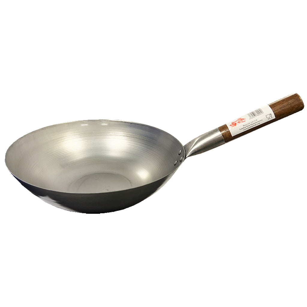 Flat Bottom Wok 12inch ~ 平底炒锅 12inch