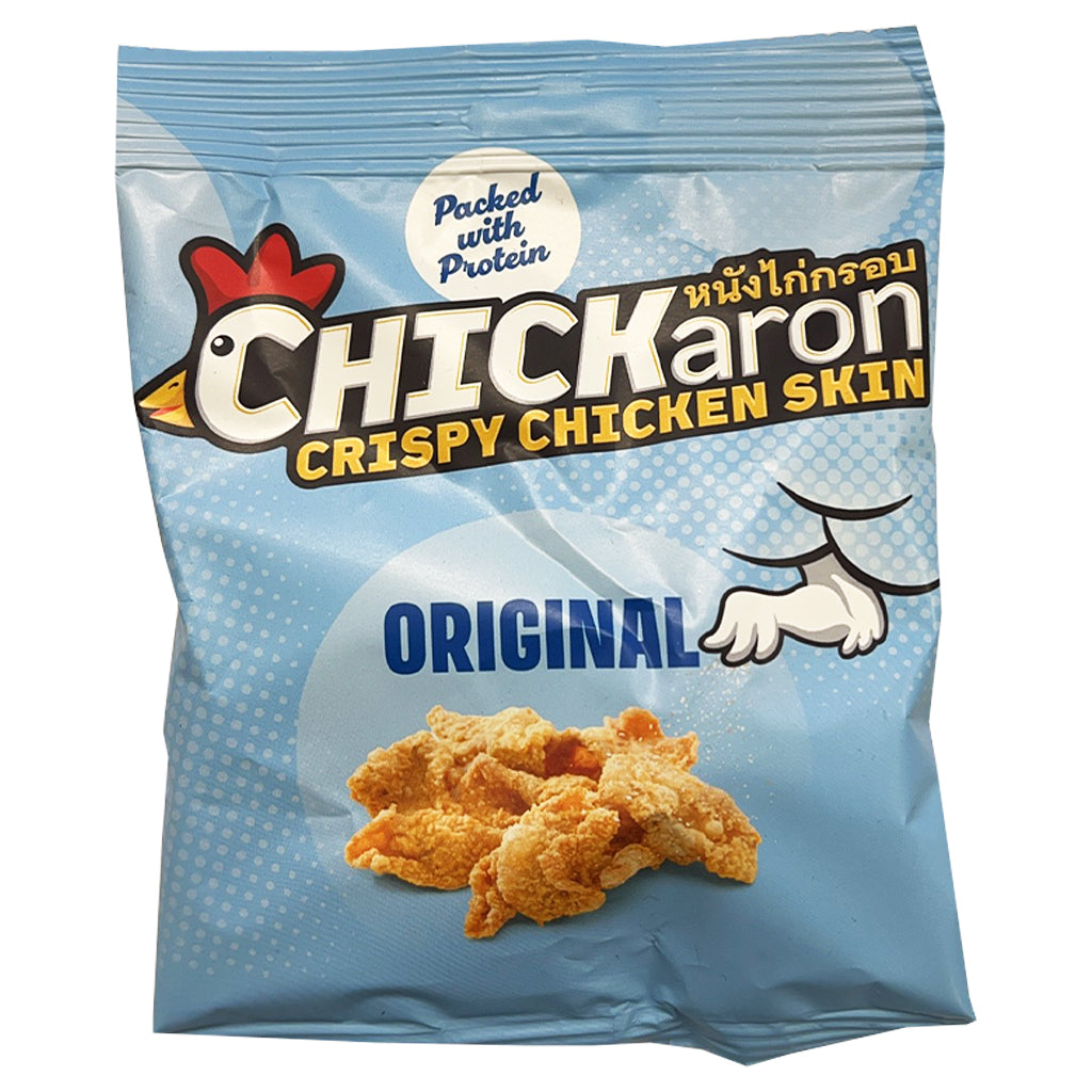 Chickaron Crispy Chicken Skin 40g ~ 雞卡伦炸雞皮 40g