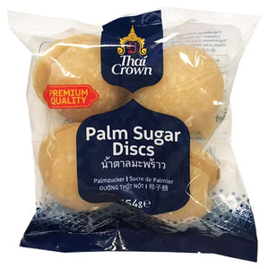 Thai Crown Pure Palm Sugar Discs 454g ~ Thai Crown 椰子糖 454g