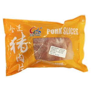 Kinda Pork Slices Pack 400g ~ 金达猪肉片 400g