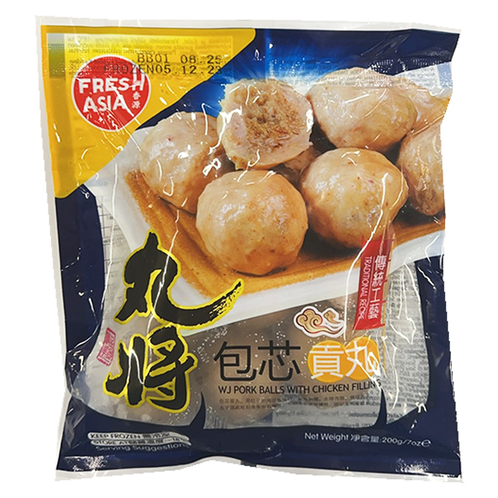 Freshasia Pork Ball With Chicken Filling 200g ~ 丸将包心贡丸 200g