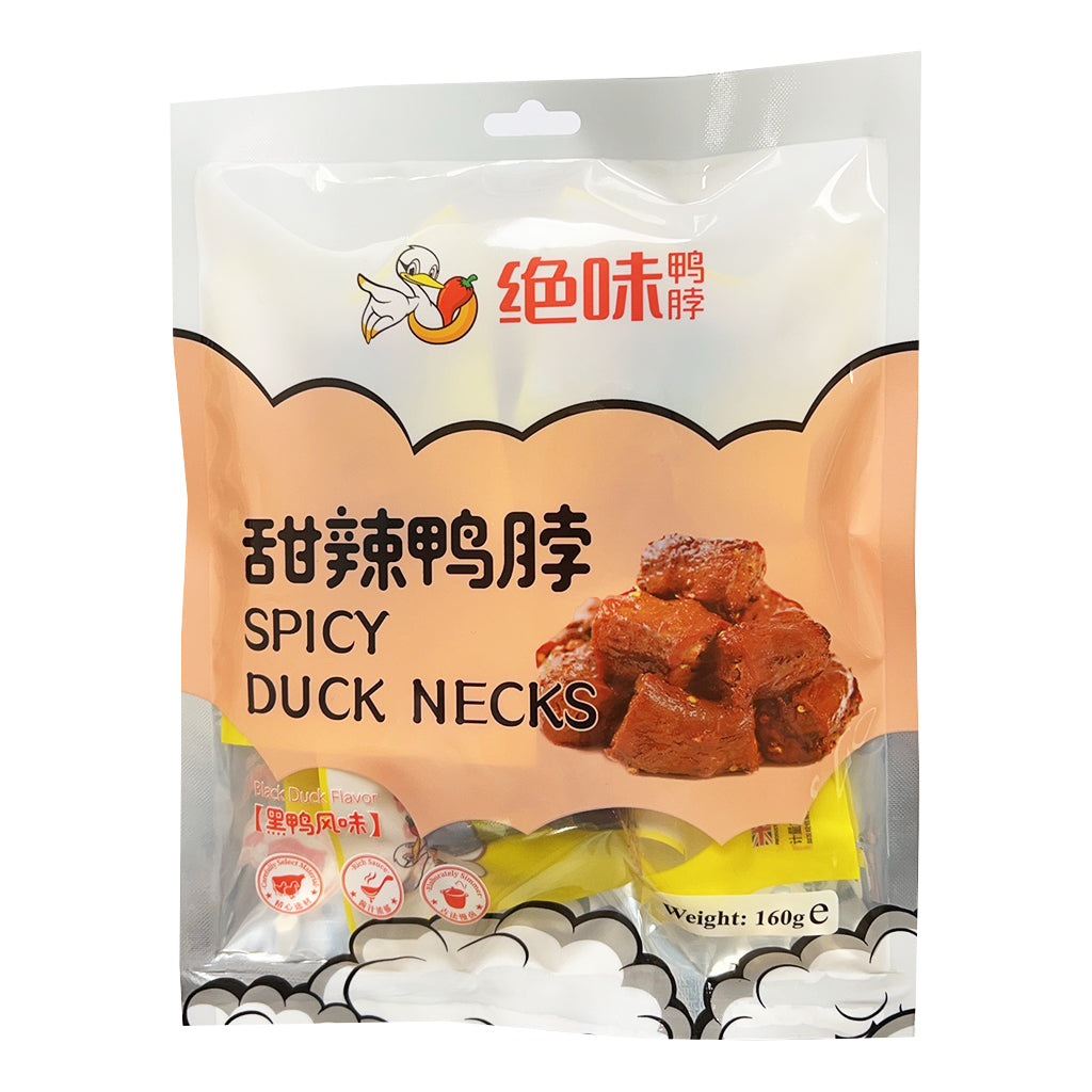 JueWei Duck Necks 160g ~ 絕味甜辣鸭脖 160g