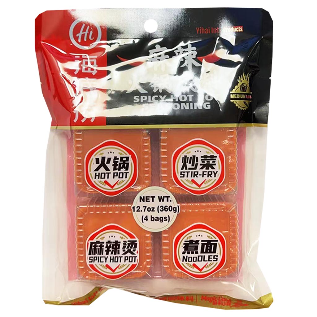 haidilao hot pot mix Haidilao Hot Pot Seasoning-Spicy 4pcs 360g ~ 海底撈小塊麻辣火鍋底料 360g