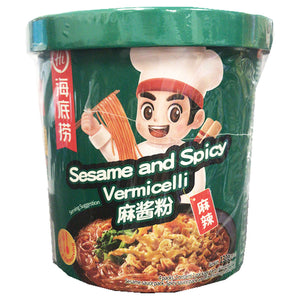 Haidilao Instant Vermicelli Sesame Spicy 130g ~ 海底捞麻醬粉 130g