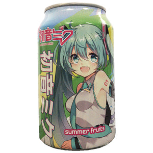 Kawaji Hatsune Miku Summer Fruit Soda 330ml ~ 初音未來夏日水果汽水 330ml