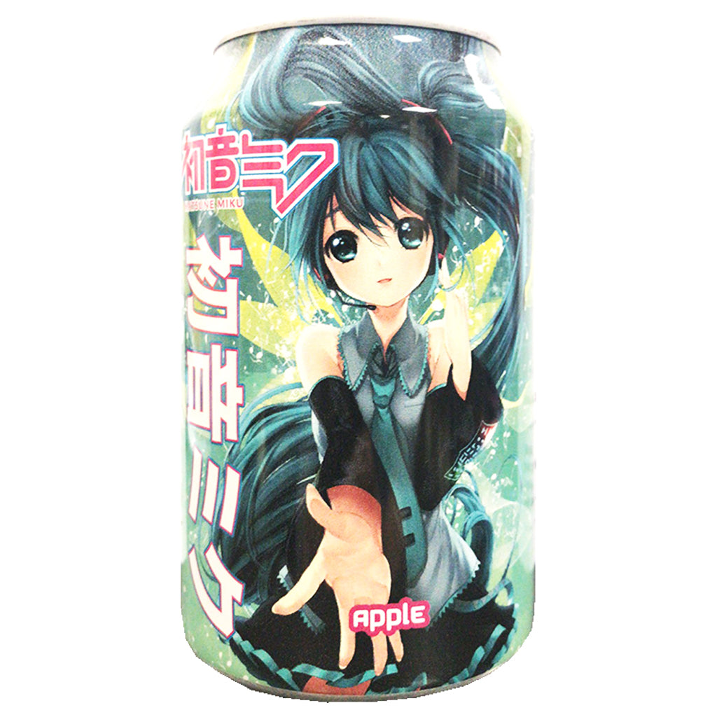 Kawaji Hatsune Miku Apple Soda 330ml ~ 初音未來蘋果汽水 330ml