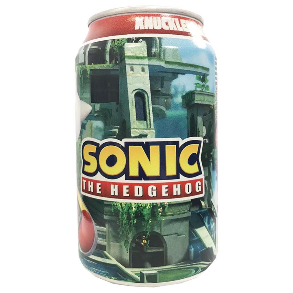 Kawaji Sonic Summer Fruit Soda 330ml ~ 超音鼠藍夏日水果味蘇打水 330ml