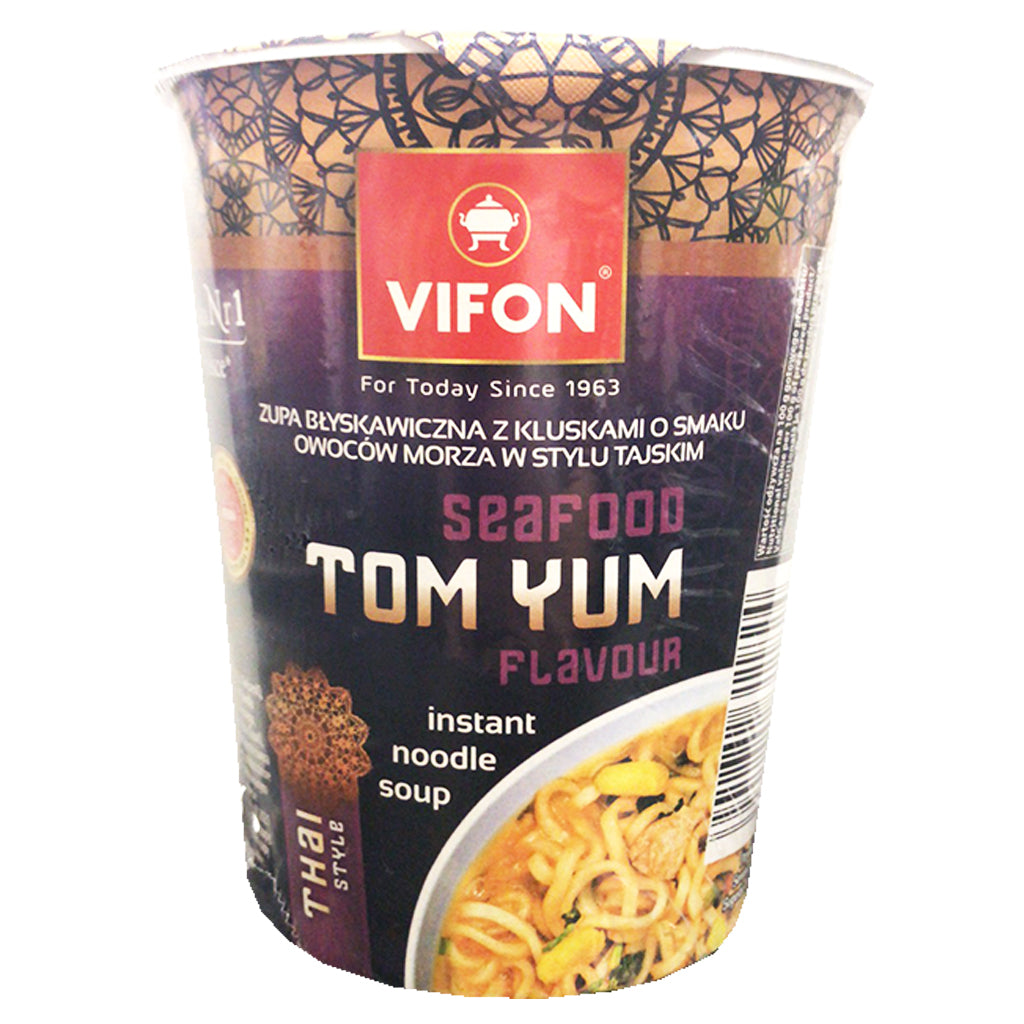 Vifon Seafood TomYum Cup Noodle 67g ~ Vifon海鮮冬阴米杯麵 67g