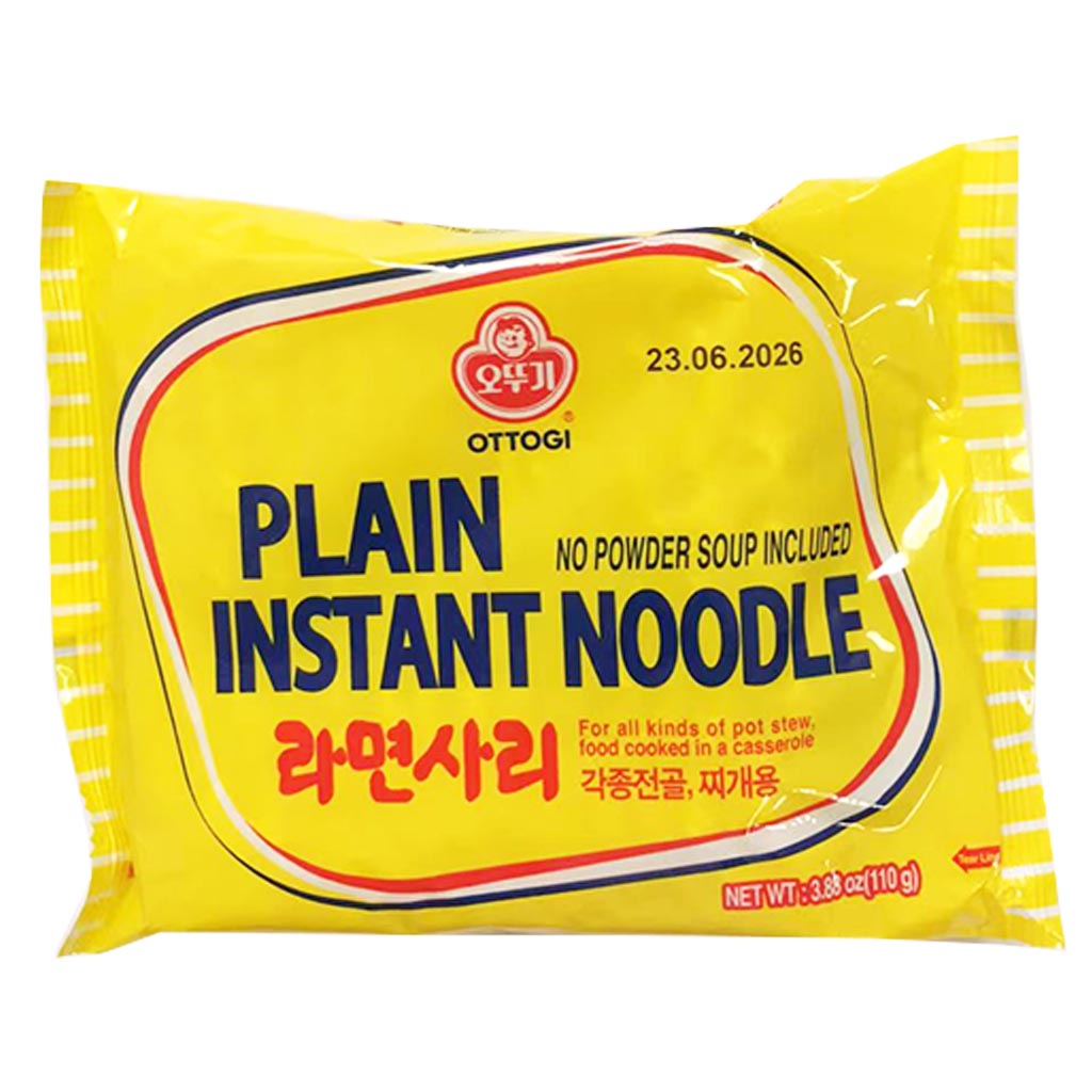 Ottogi Plain Noodle 110g ~ Ottoi淨麵 110g