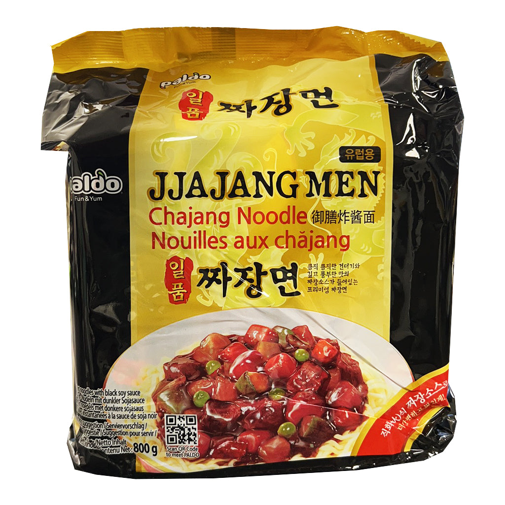 Paldo Jja Jang Men Chajang Noodle 4x200g ~ 御膳炸酱面 4x200g