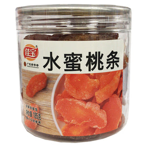 Jia Bao Preserved Honey Peach 185g ~ 佳宝水蜜桃条 185g