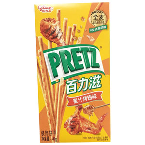 Glico Pretz Honey Roast Chicken 41g ~ 格力高百力滋蜜汁烤翅味味装饰饼干 41g