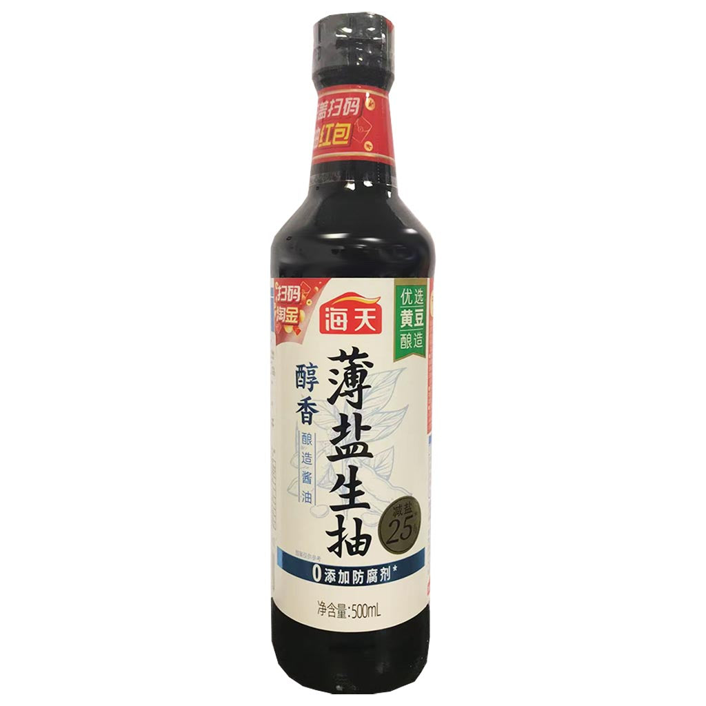 MAOTAITOWN 未来酱 5789 500ml x 2 Haday Light Soy Sauce low Salt 500ml ~ 海天薄鹽生抽 500ml