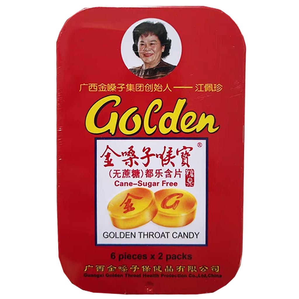 Dole Cane Sugar Free Golden Throat Candy 22.8g ~ 都樂無蔗糖金嗓子喉寶 22.8g