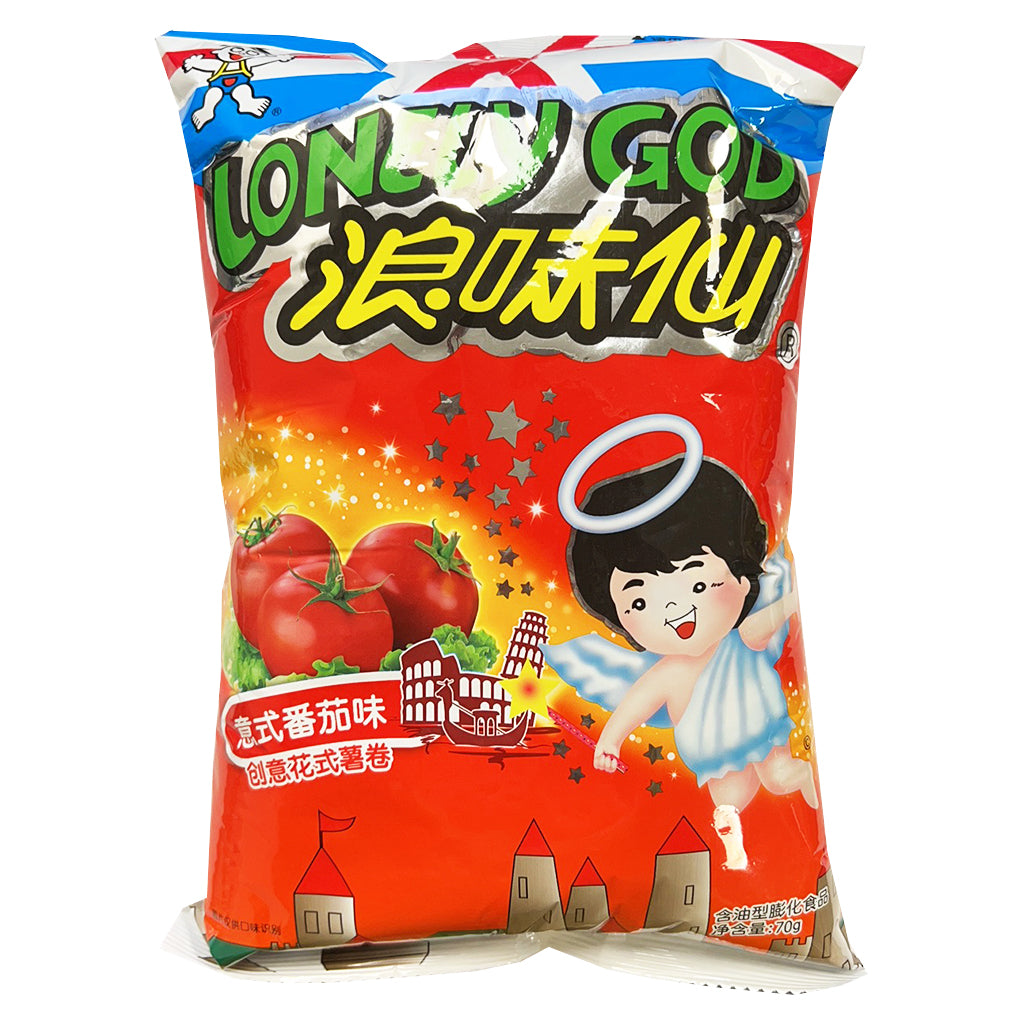 Lonely God Potato Twist Tomato 70g ~ 浪味仙蕃茄薯卷 70g