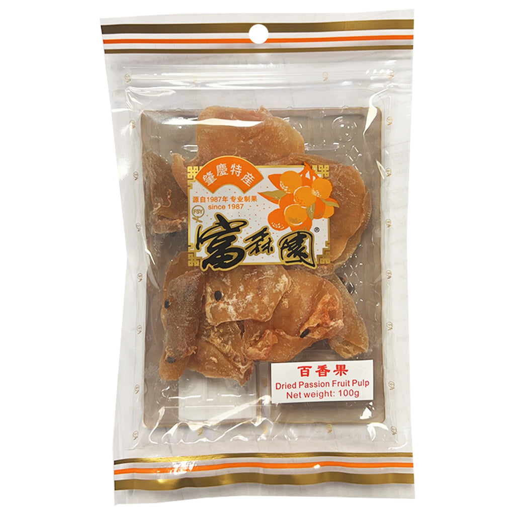 Fu Sen Yuan Dried Passion Fruit 100g ~ 富森园 百香果干 100g