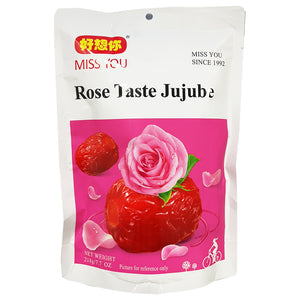 Miss You Red Date Jujube Rose 218g ~ 好想你玫瑰紅枣 218g