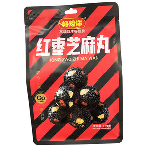 Missing You Red Date Sesame Ball 153g ~ 好想你紅棗芝麻丸 153g
