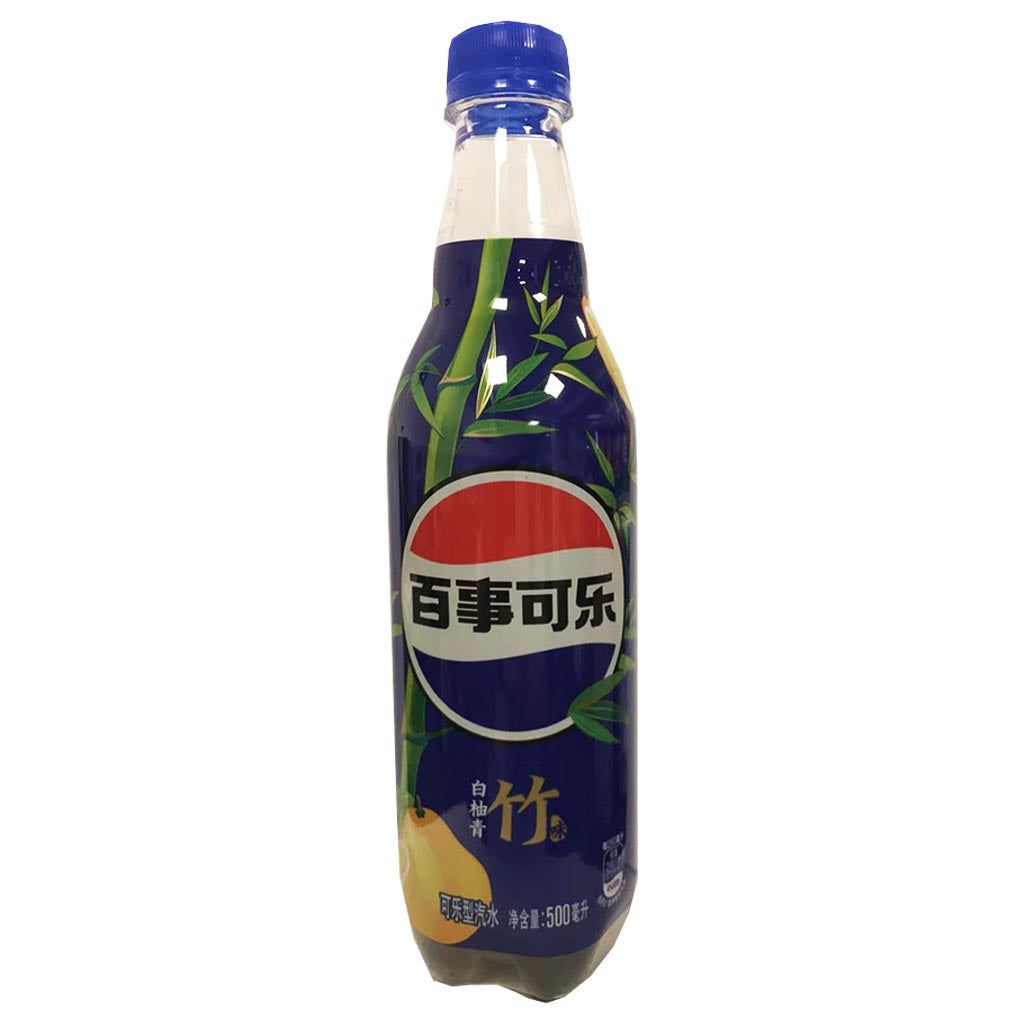 Pepsi White Pomelo Green Bamboo 500ml ~ 百事可乐白柚青竹味 500ml