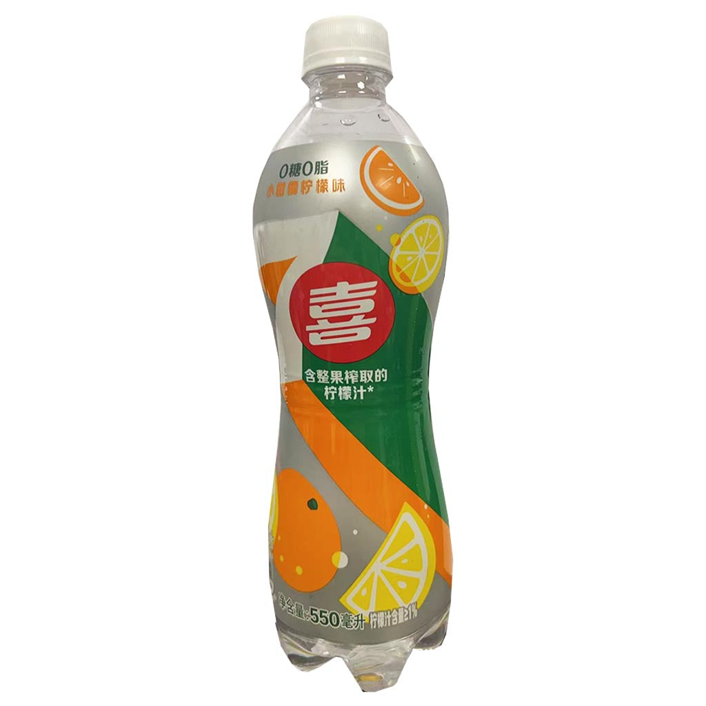 7 UP Orange Lemon 500ml ~ 七喜小柑橘柠檬味 500ml