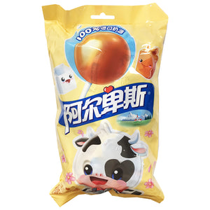 Alpenliebe Rich Milk Caramel Lollipop 200g ~ 阿尔卑斯高級牛奶棒棒糖 200g