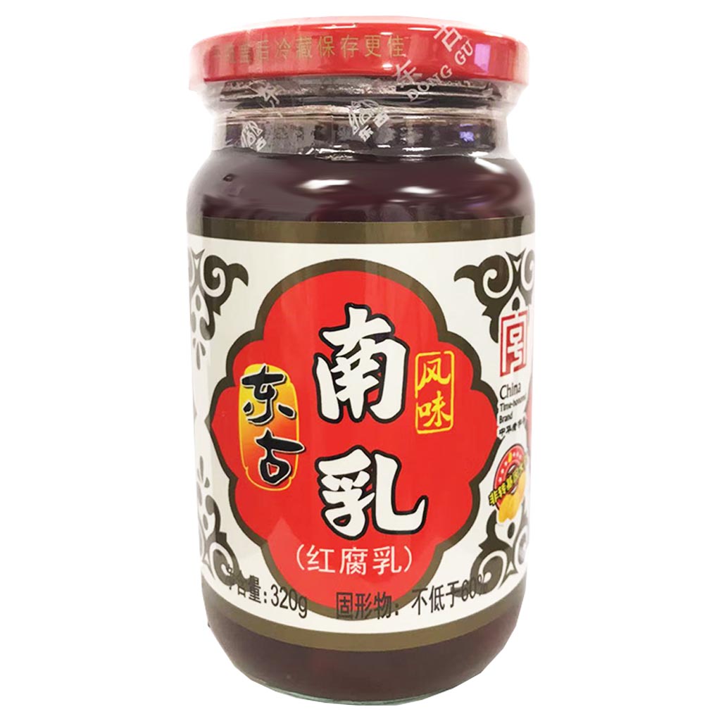 Dong Gu Fermented Red Soybean Curd 320g ~ 东古风味南乳 320g