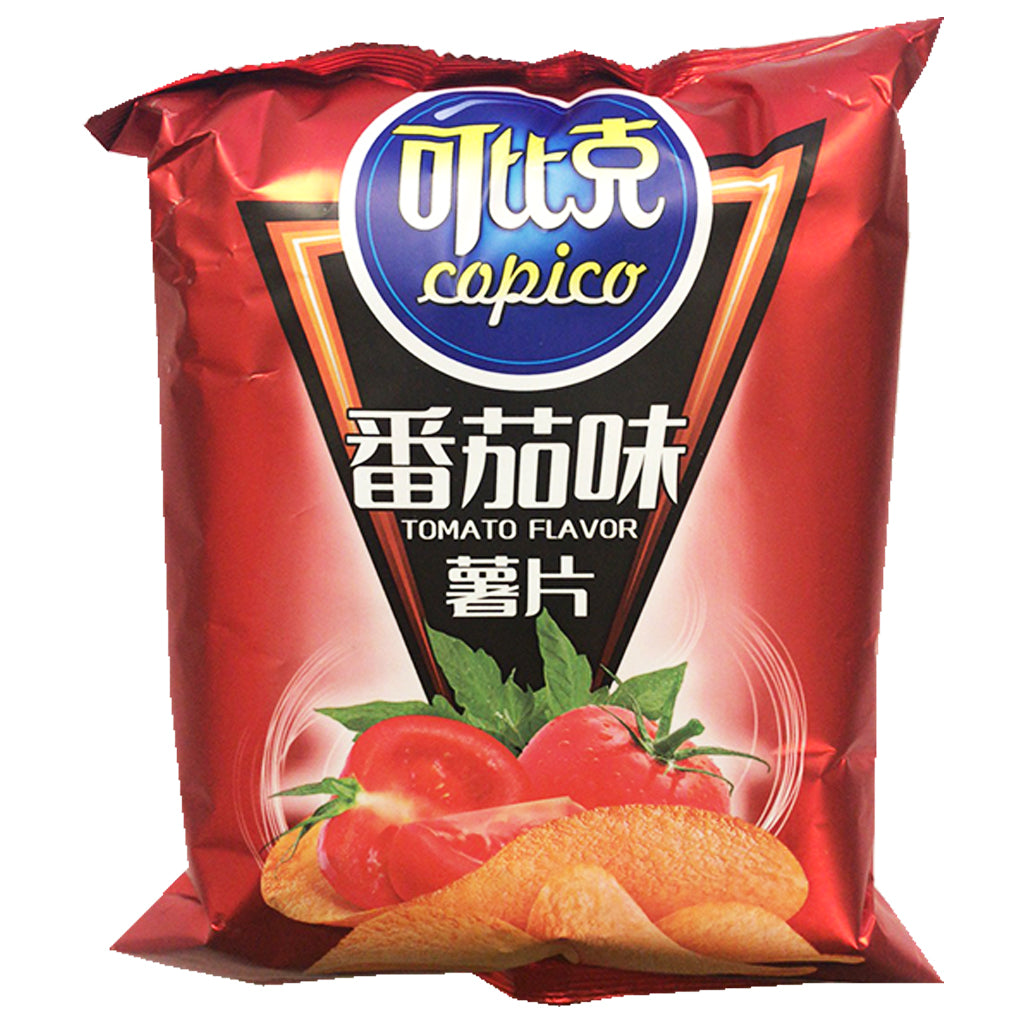 Snack Copico Copico Potato Chips Tomato 55g ~ 可比克薯片蕃茄味 55g