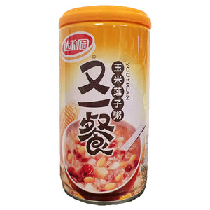 DaliYuan Corn Lotus Seed Mixed Porridge 360g ~ 达利园又一餐玉米莲子粥 360g