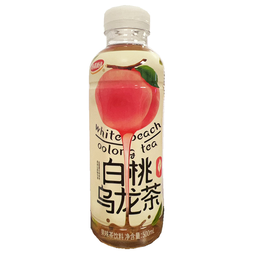 DaliYuan White Peach Oolong Tea 500ml ~ 达利园果味茶饮料白桃乌龙茶 500ml