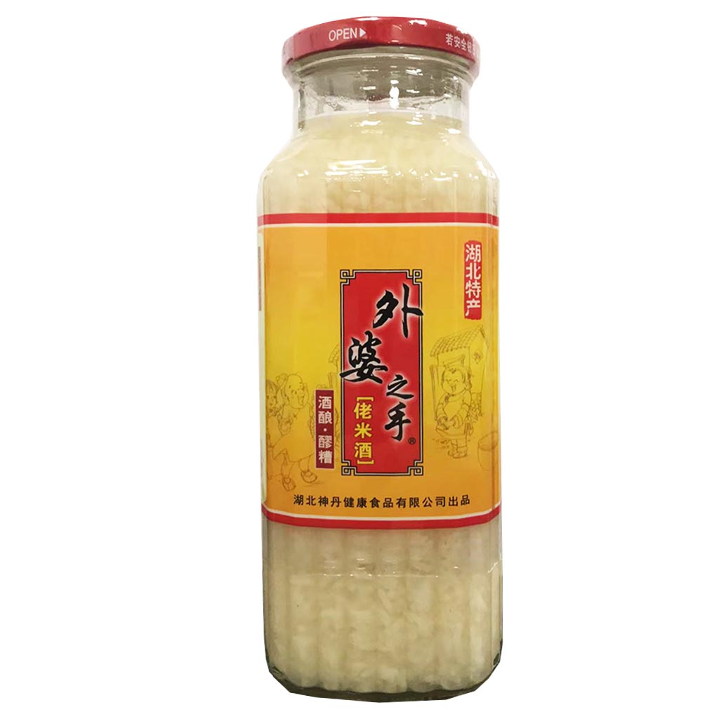 Shen Dan Fermented Sweet Rice 880g ~ 神丹外婆之手佬米酒 880g