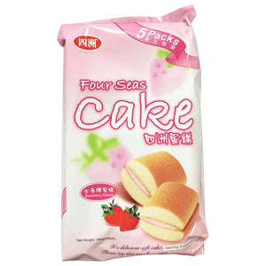 Four Seas Cake Strawberry 160g ~ 四洲蛋糕士多啤梨 160g