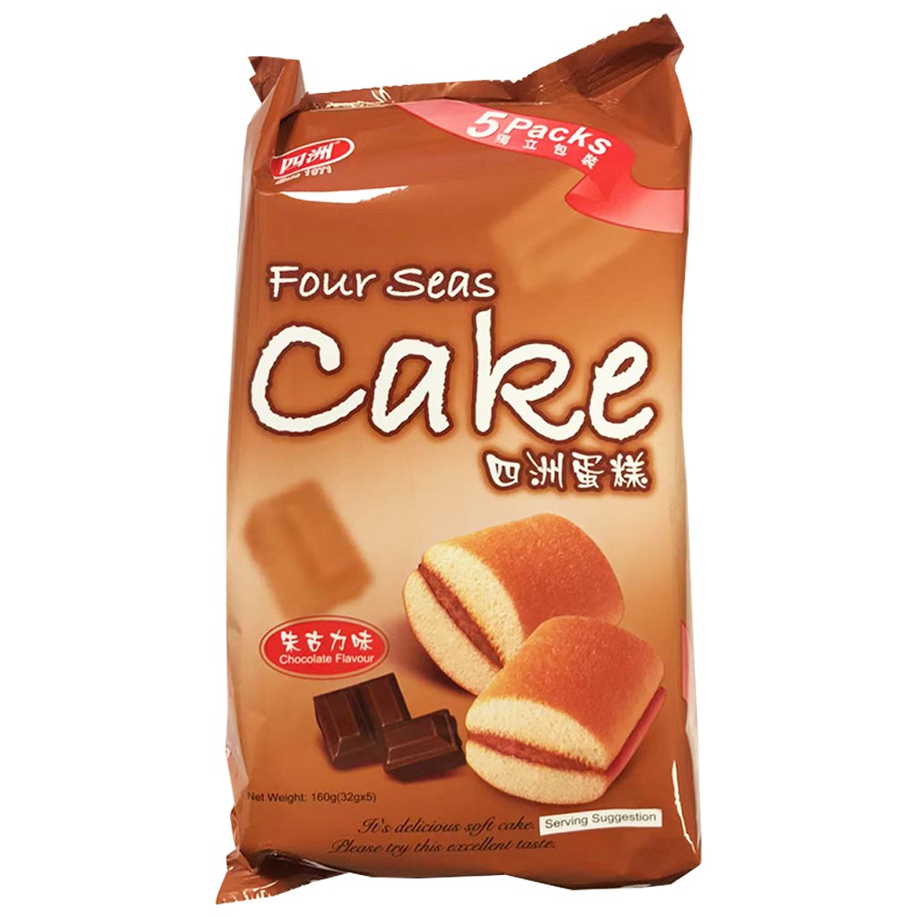 Four Seas Cake Chocolate 160g ~ 四洲蛋糕朱古力 160g